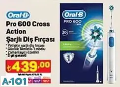 ORAL B ŞARJLI DİŞ FİRÇASI ORAL B ŞARJLI DİŞ FİRÇASI